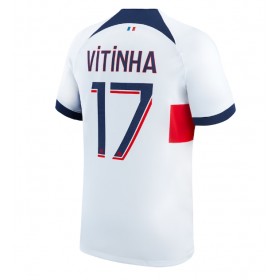 Paris Saint-Germain Vitinha Ferreira #17 Borta Kläder 2023-24 Kortärmad